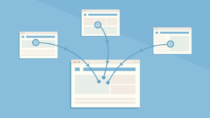 link building between relevant pages internally and offsite