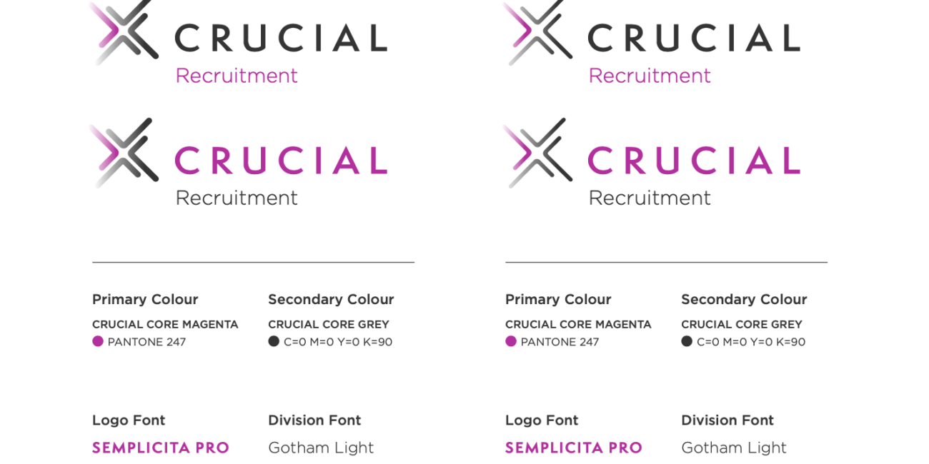 Crucial Group branding by Piernine